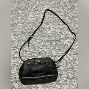 Kate Spade Small Black Handbag with Shoulder Strap